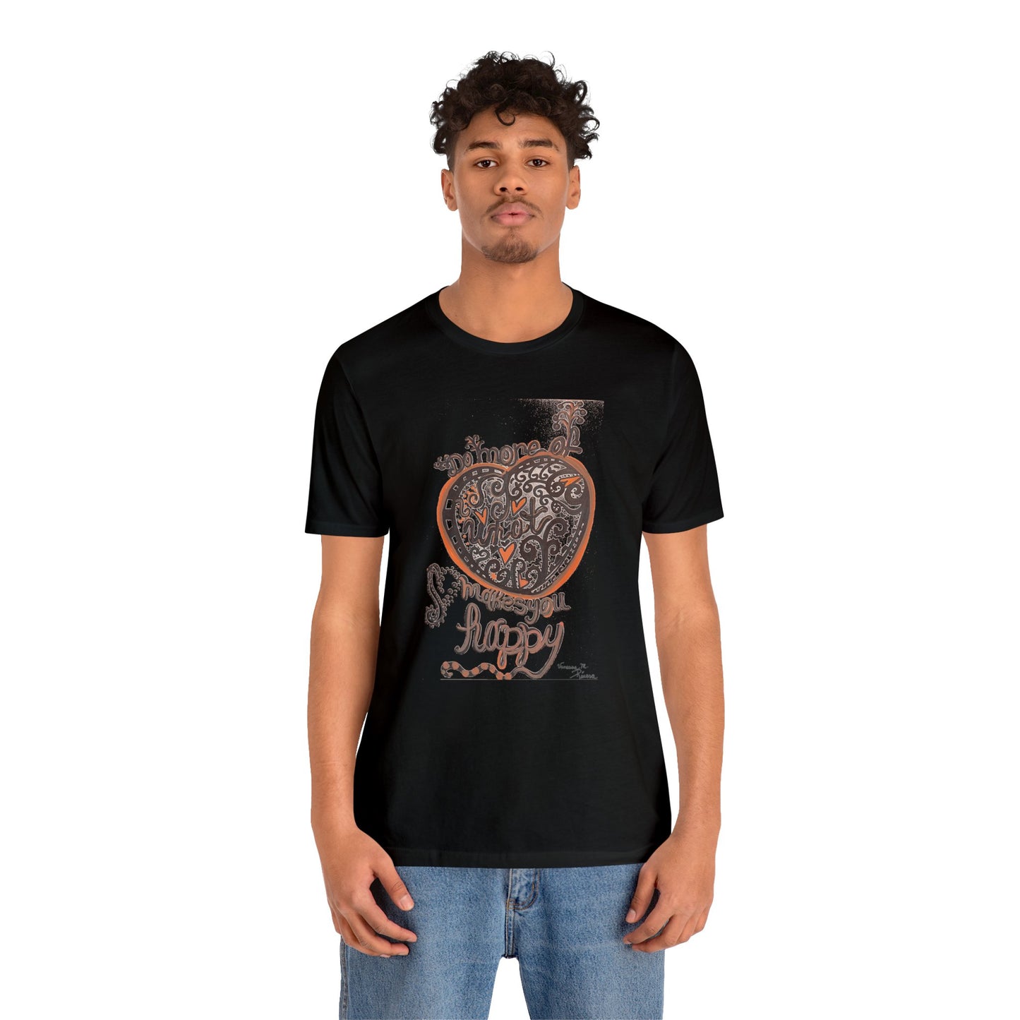 heart - Unisex Jersey Short Sleeve Tee