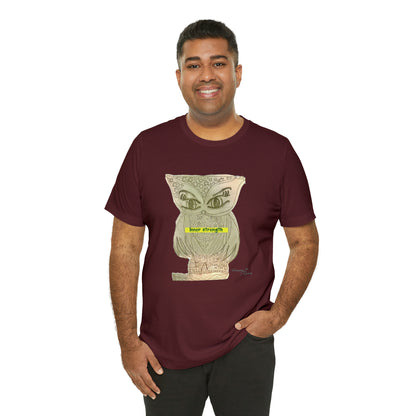 Owl - Unisex Jersey Short Sleeve Tee