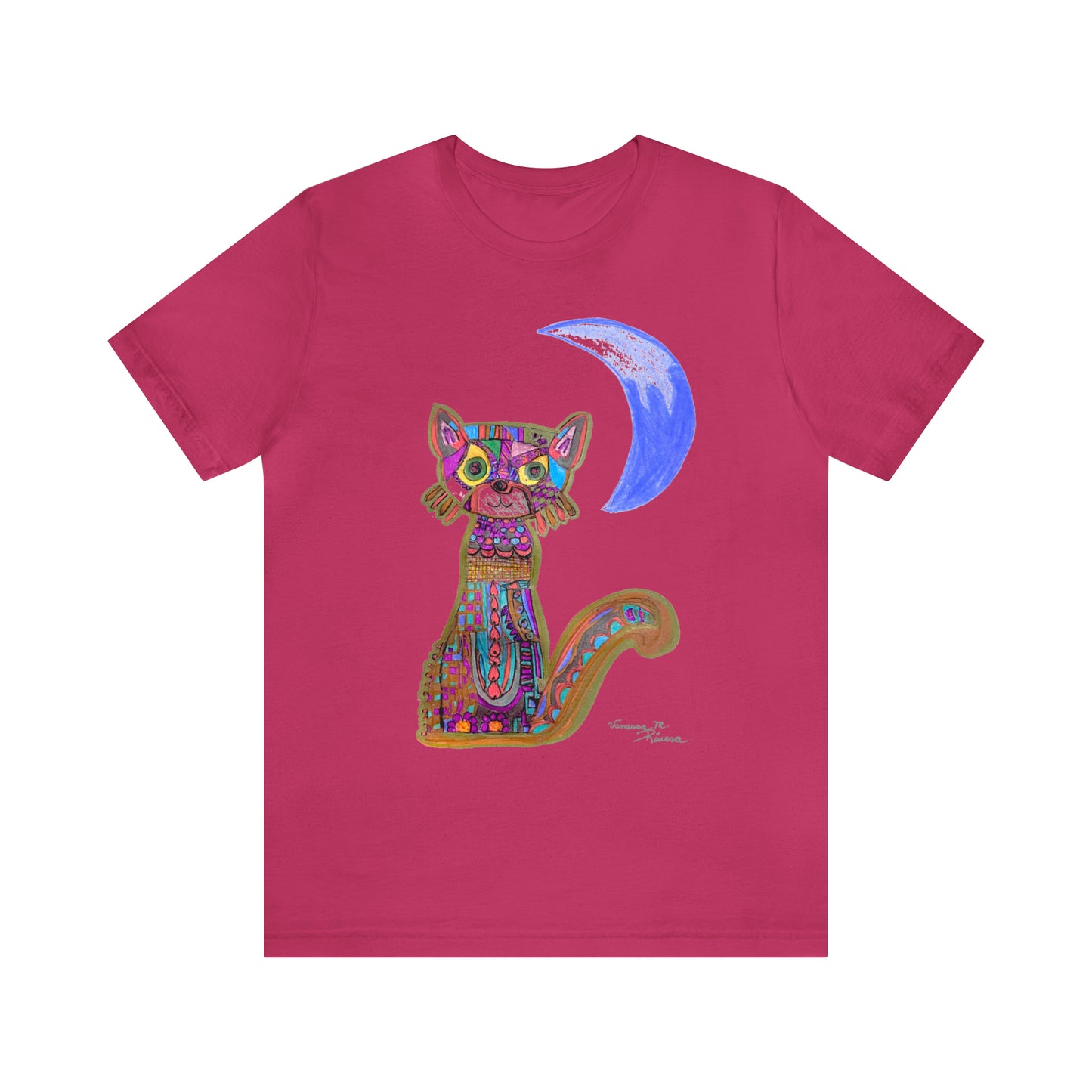 Cat - Unisex Jersey Short Sleeve Tee