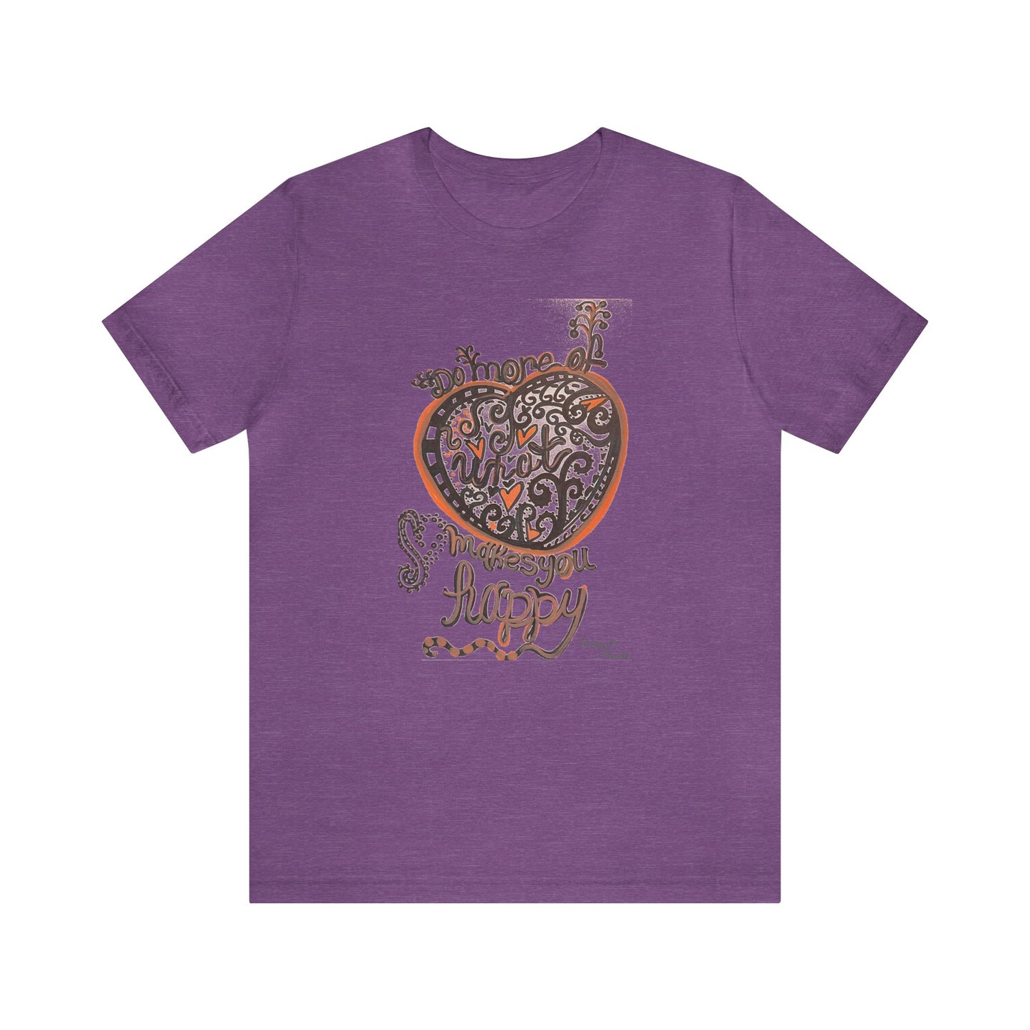 heart - Unisex Jersey Short Sleeve Tee