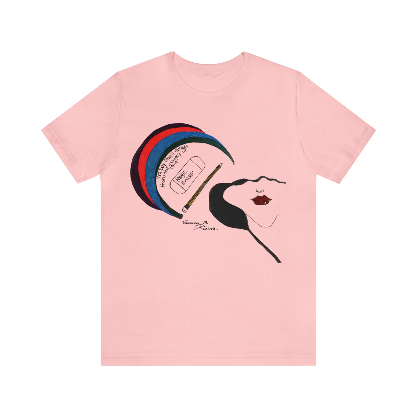 Rainbow Lady - Unisex Jersey Short Sleeve Tee