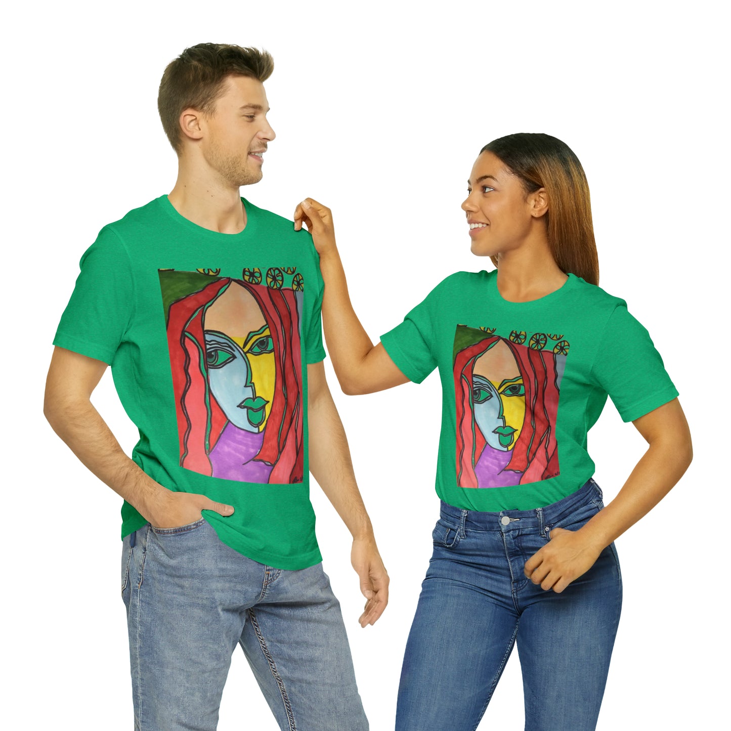 Face - Unisex Jersey Short Sleeve Tee