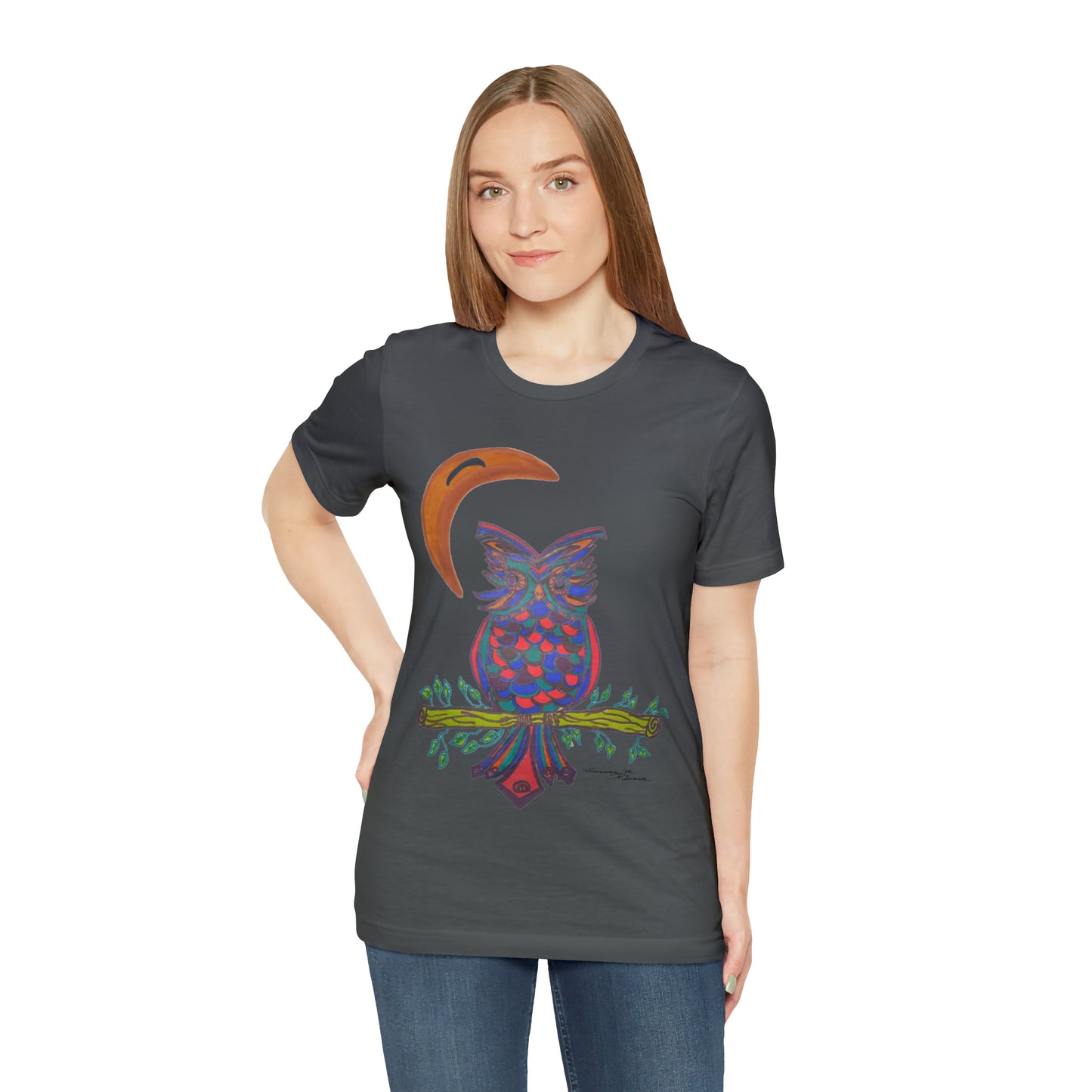 Owl - Unisex Jersey Short Sleeve Tee