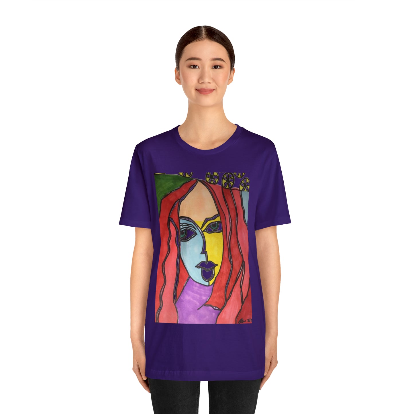 Face - Unisex Jersey Short Sleeve Tee