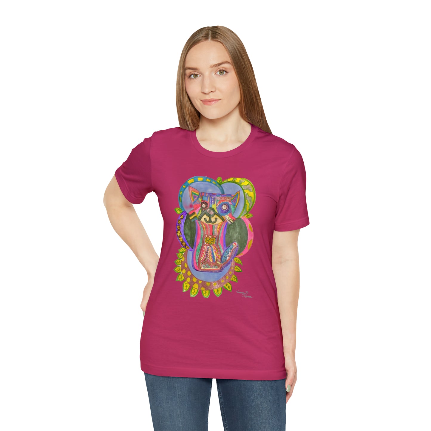 cat - Unisex Jersey Short Sleeve Tee