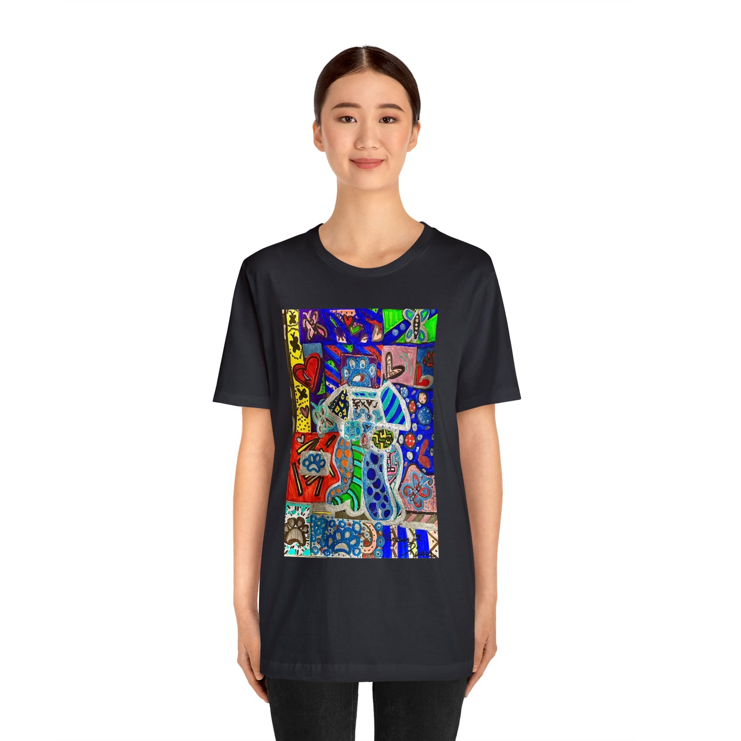 Abstract - Unisex Jersey Short Sleeve Tee