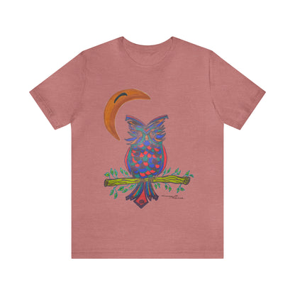 Owl - Unisex Jersey Short Sleeve Tee