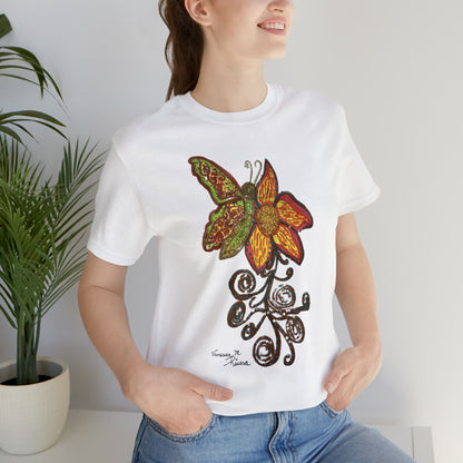 Butterfly - Unisex Jersey Short Sleeve Tee