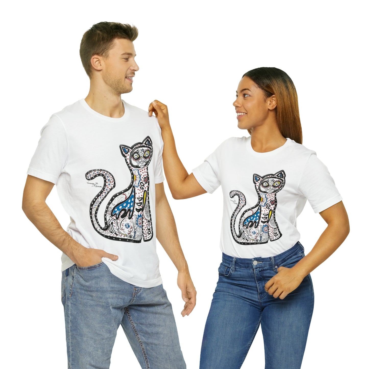 Cat - Unisex Jersey Short Sleeve Tee