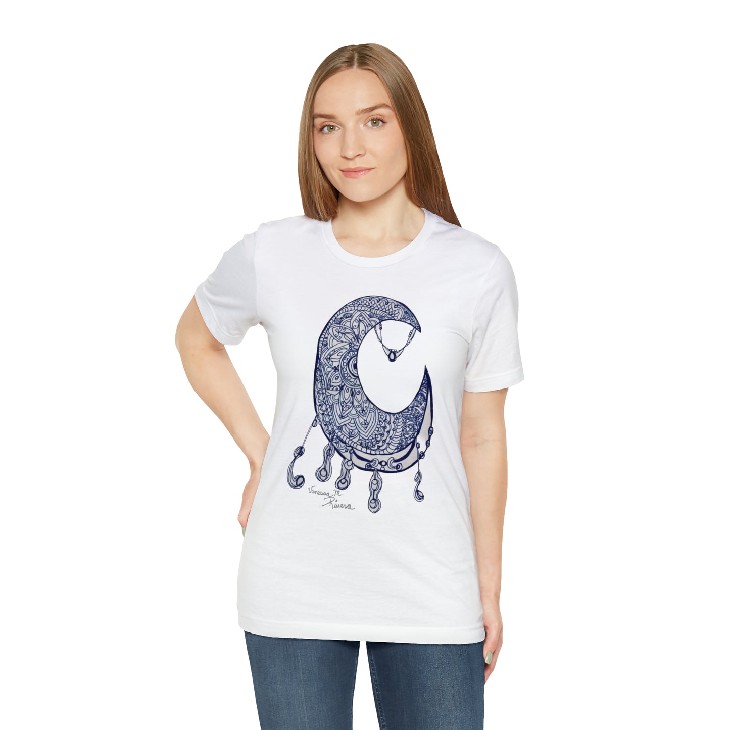 Moon - Unisex Jersey Short Sleeve Tee