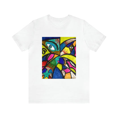 Abstract - Unisex Jersey Short Sleeve Tee