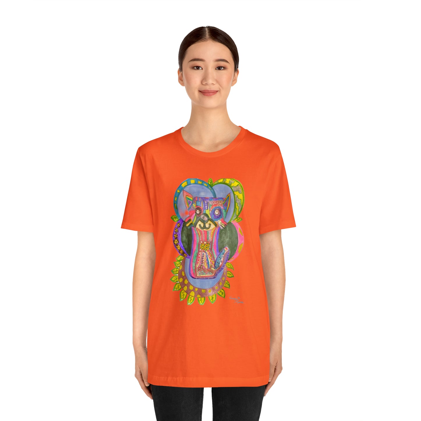 cat - Unisex Jersey Short Sleeve Tee