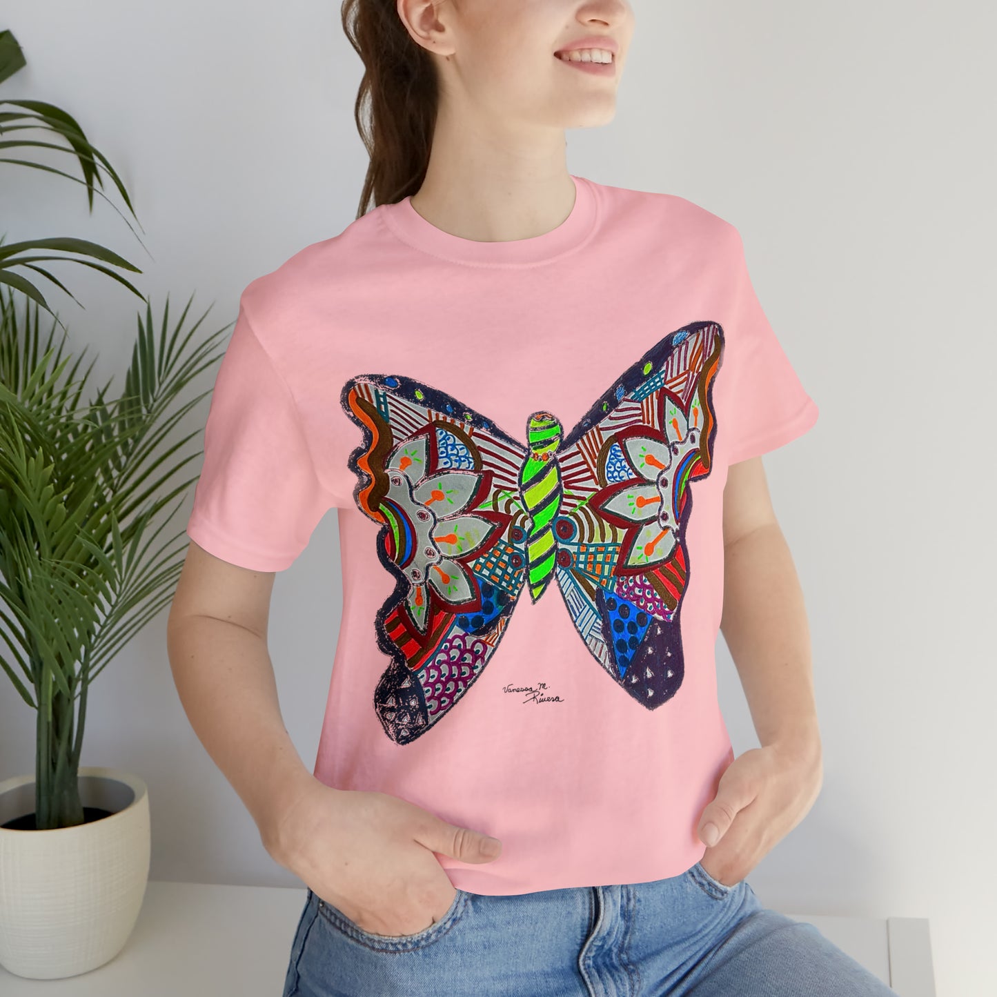 Butterfly - Unisex Jersey Short Sleeve Tee