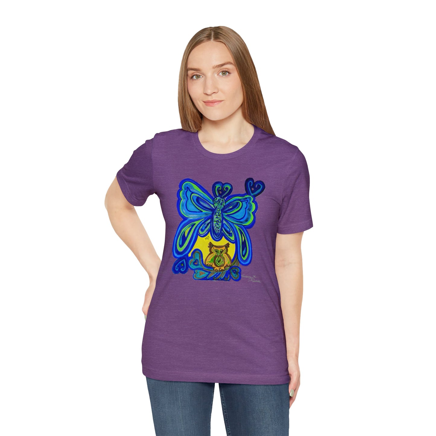 butterfly - Unisex Jersey Short Sleeve Tee