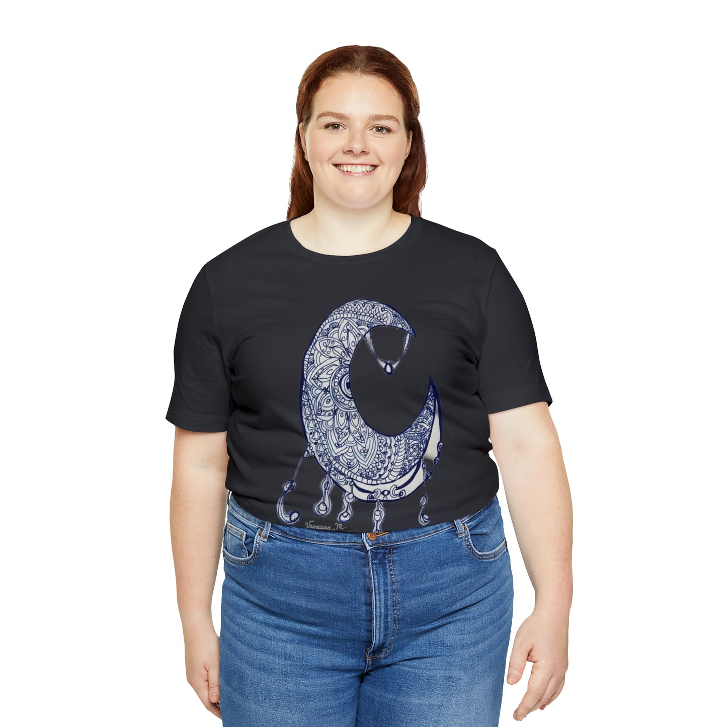 Moon - Unisex Jersey Short Sleeve Tee