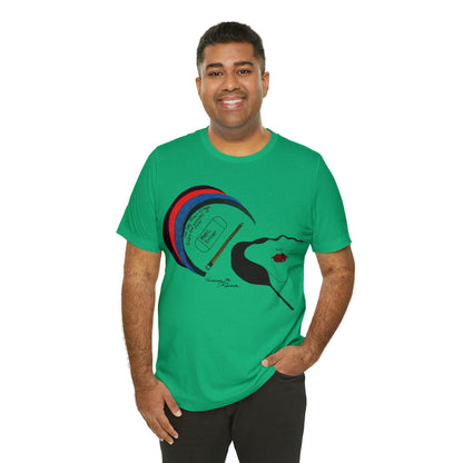 Rainbow Lady - Unisex Jersey Short Sleeve Tee