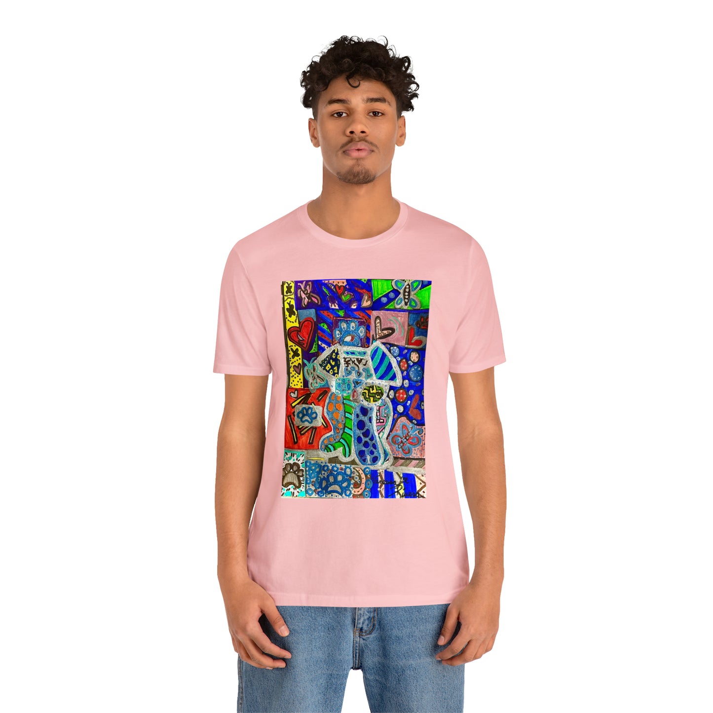 Abstract - Unisex Jersey Short Sleeve Tee