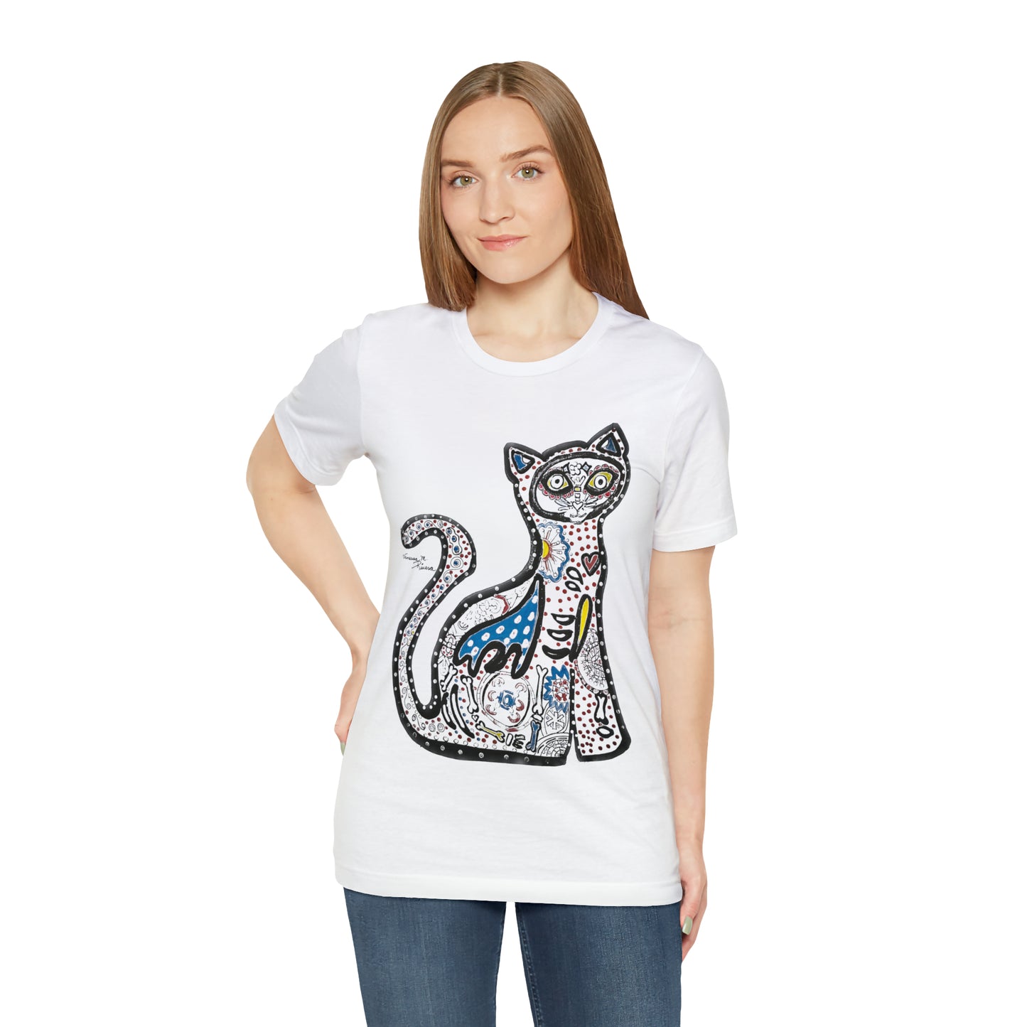 Cat - Unisex Jersey Short Sleeve Tee