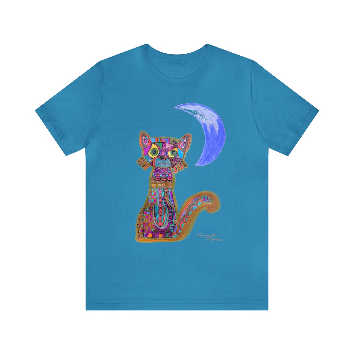 Cat - Unisex Jersey Short Sleeve Tee