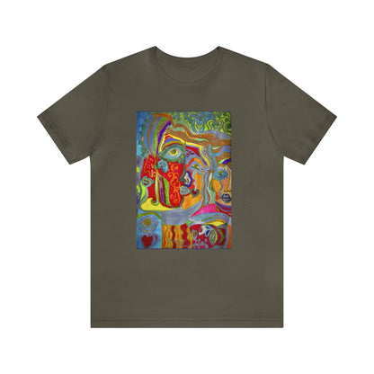 Abstract - Unisex Jersey Short Sleeve Tee