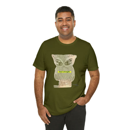 Owl - Unisex Jersey Short Sleeve Tee