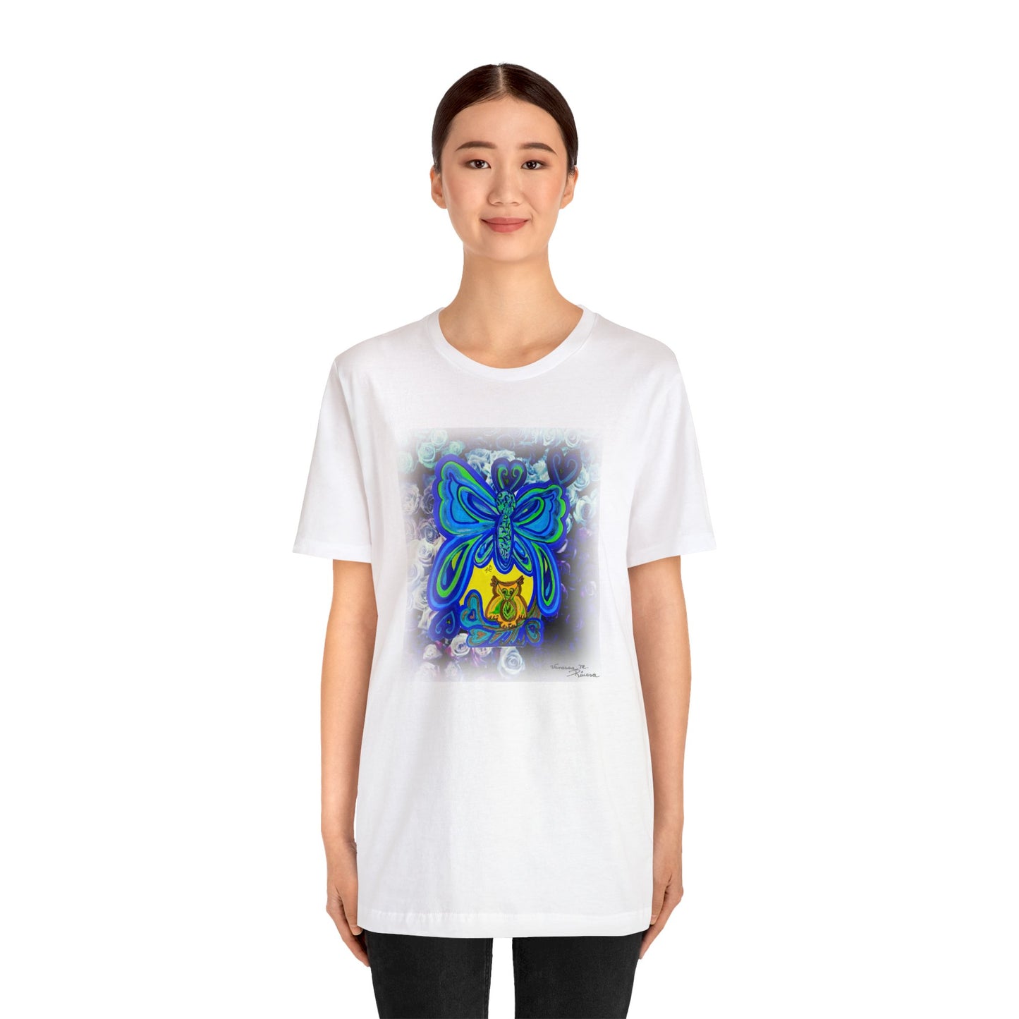 butterfly - Unisex Jersey Short Sleeve Tee