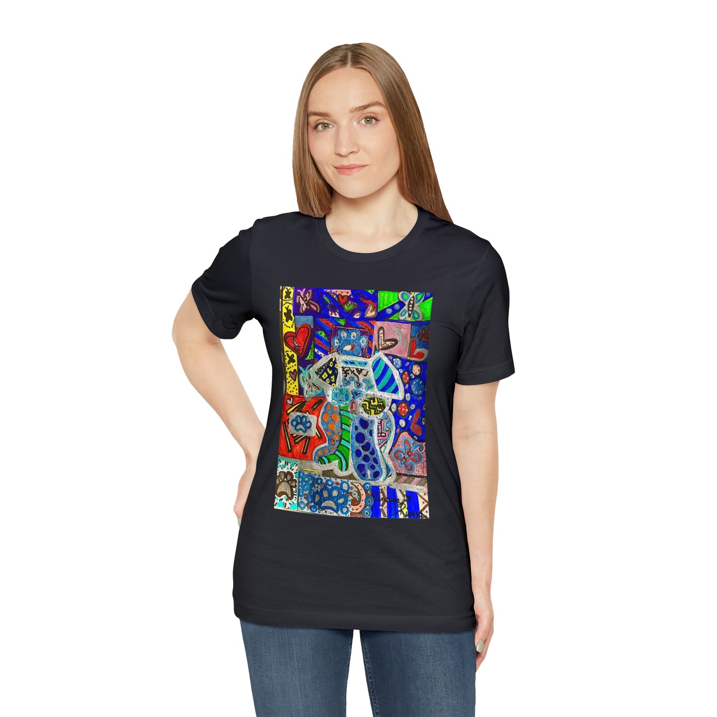 Abstract - Unisex Jersey Short Sleeve Tee