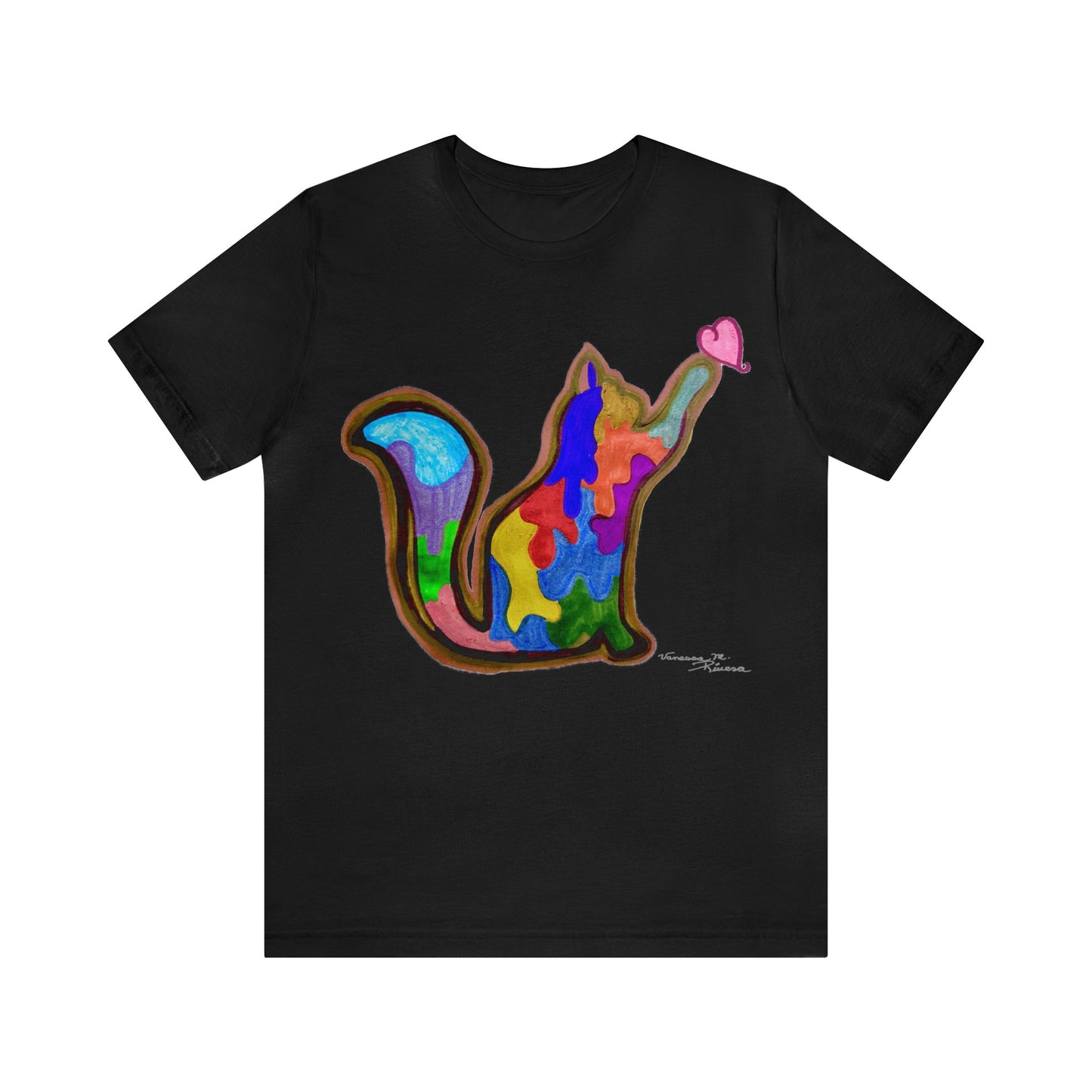 cat - Unisex Jersey Short Sleeve Tee