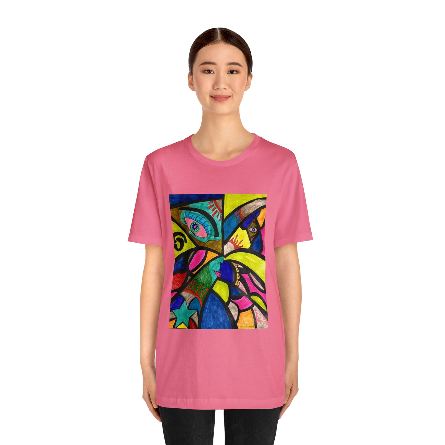 Abstract - Unisex Jersey Short Sleeve Tee