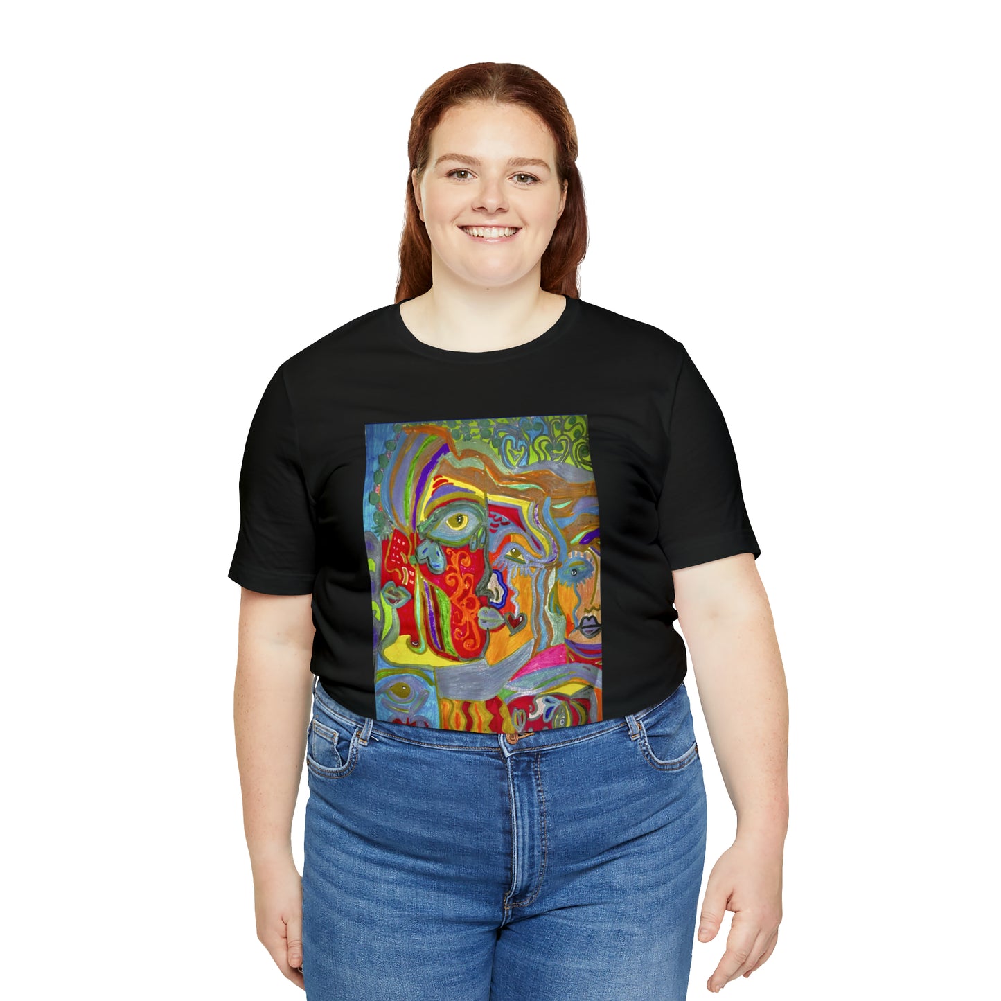 Abstract - Unisex Jersey Short Sleeve Tee