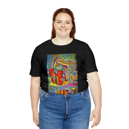 Abstract - Unisex Jersey Short Sleeve Tee