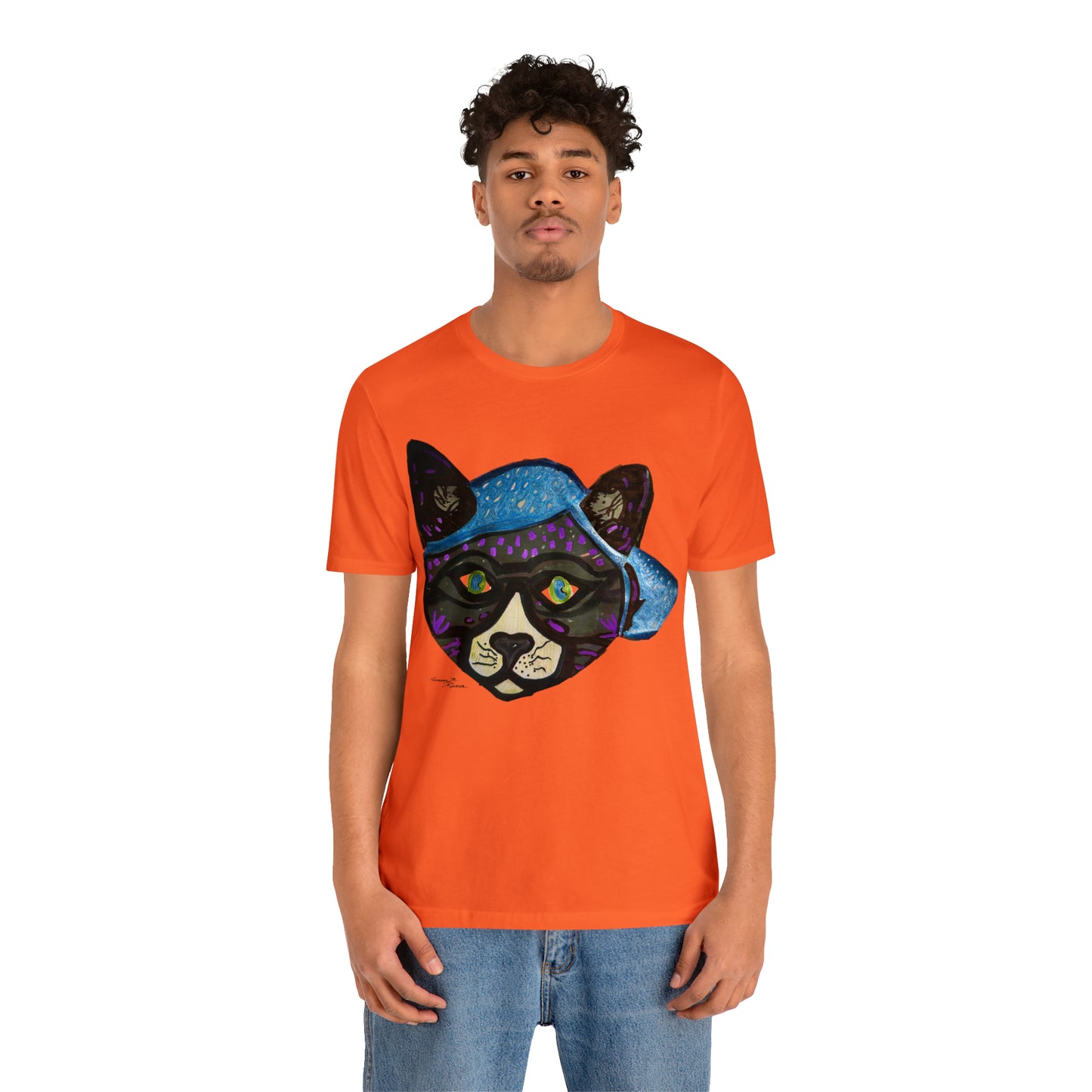 Cat - Unisex Jersey Short Sleeve Tee