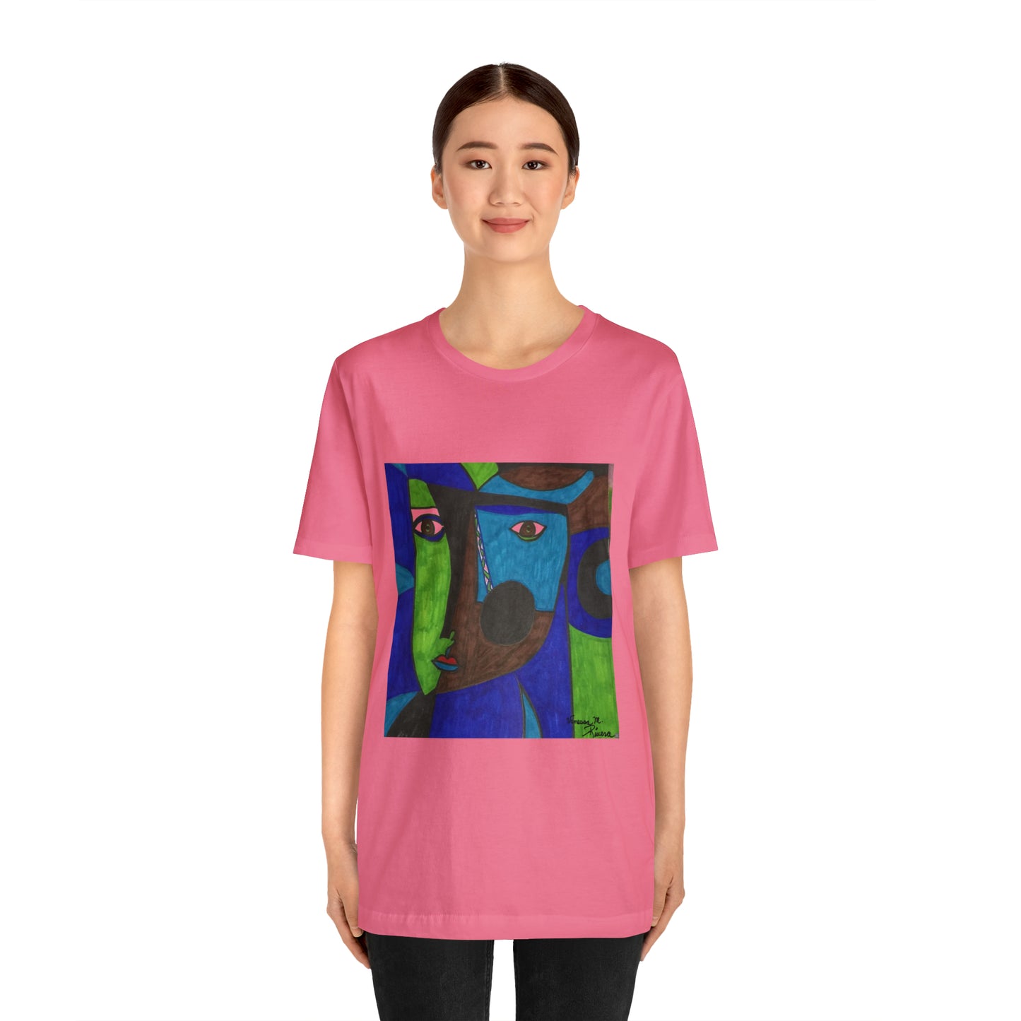 Face - Unisex Jersey Short Sleeve Tee