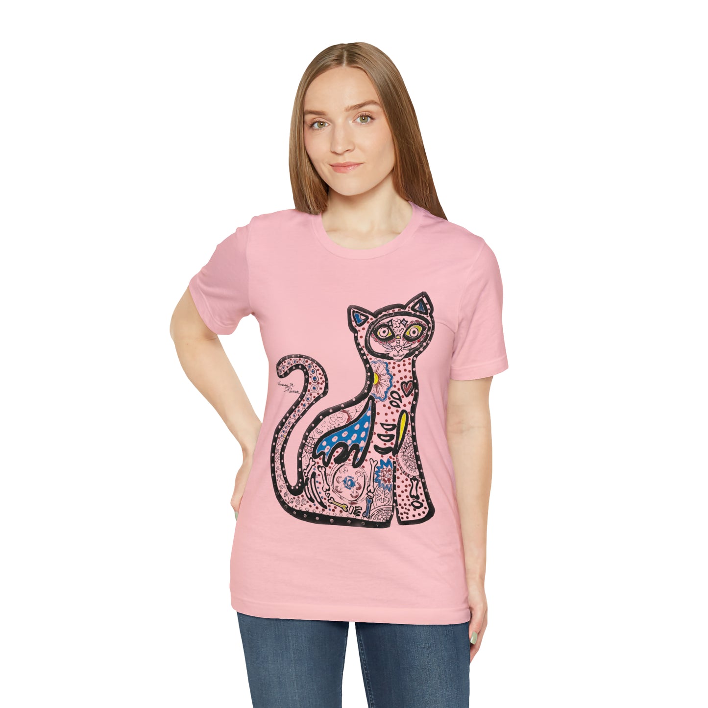 Cat - Unisex Jersey Short Sleeve Tee