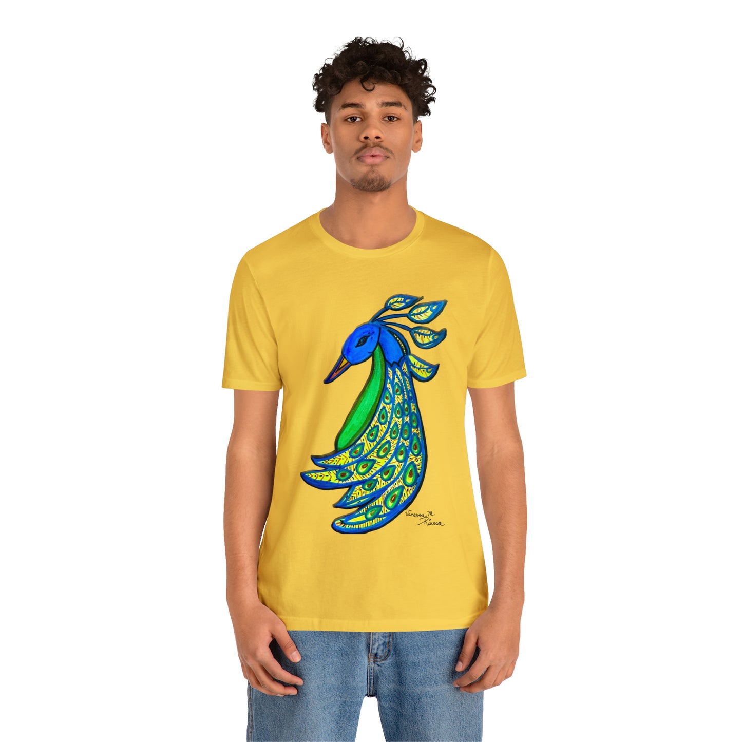 Peacock - Unisex Jersey Short Sleeve Tee