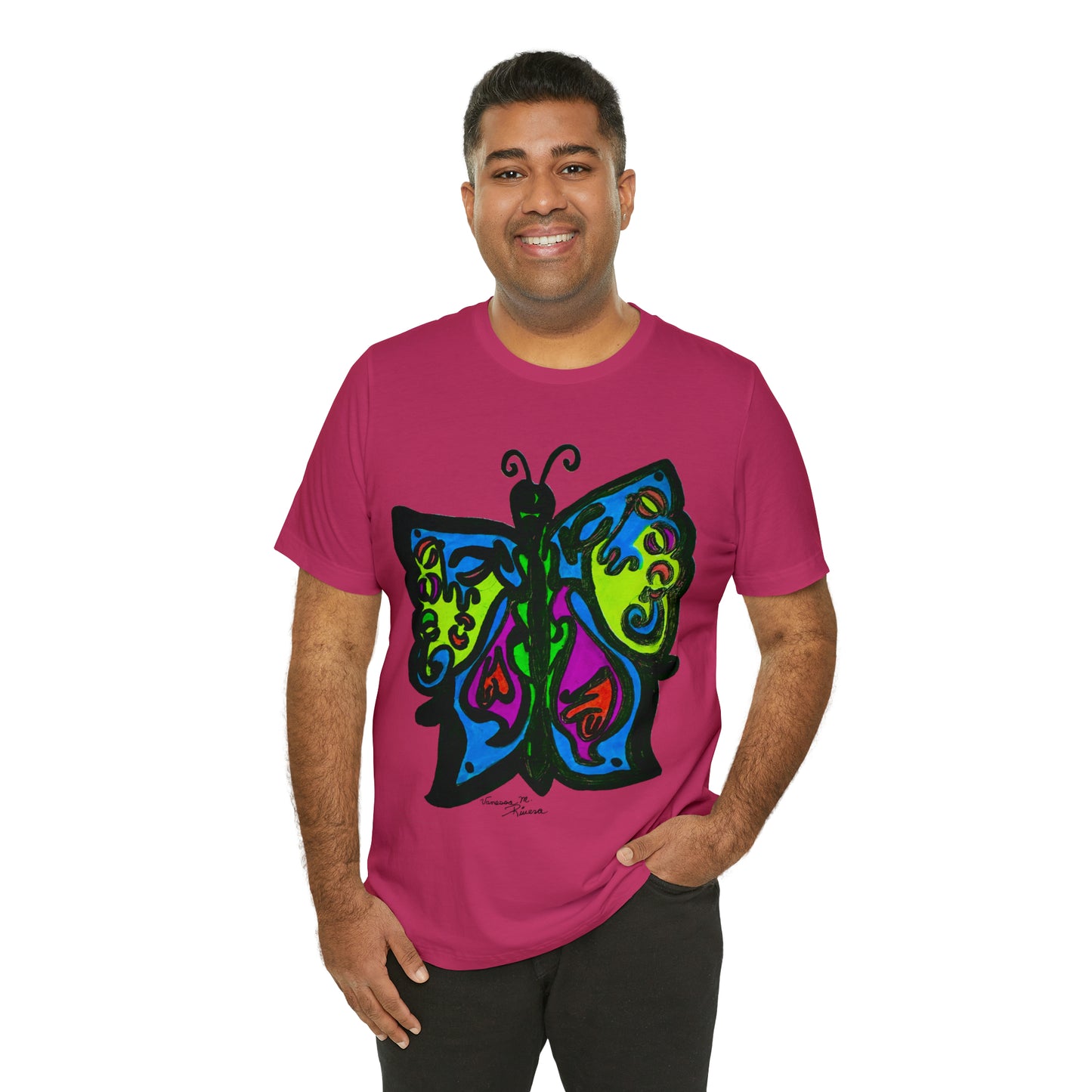 Butterfly - Unisex Jersey Short Sleeve Tee