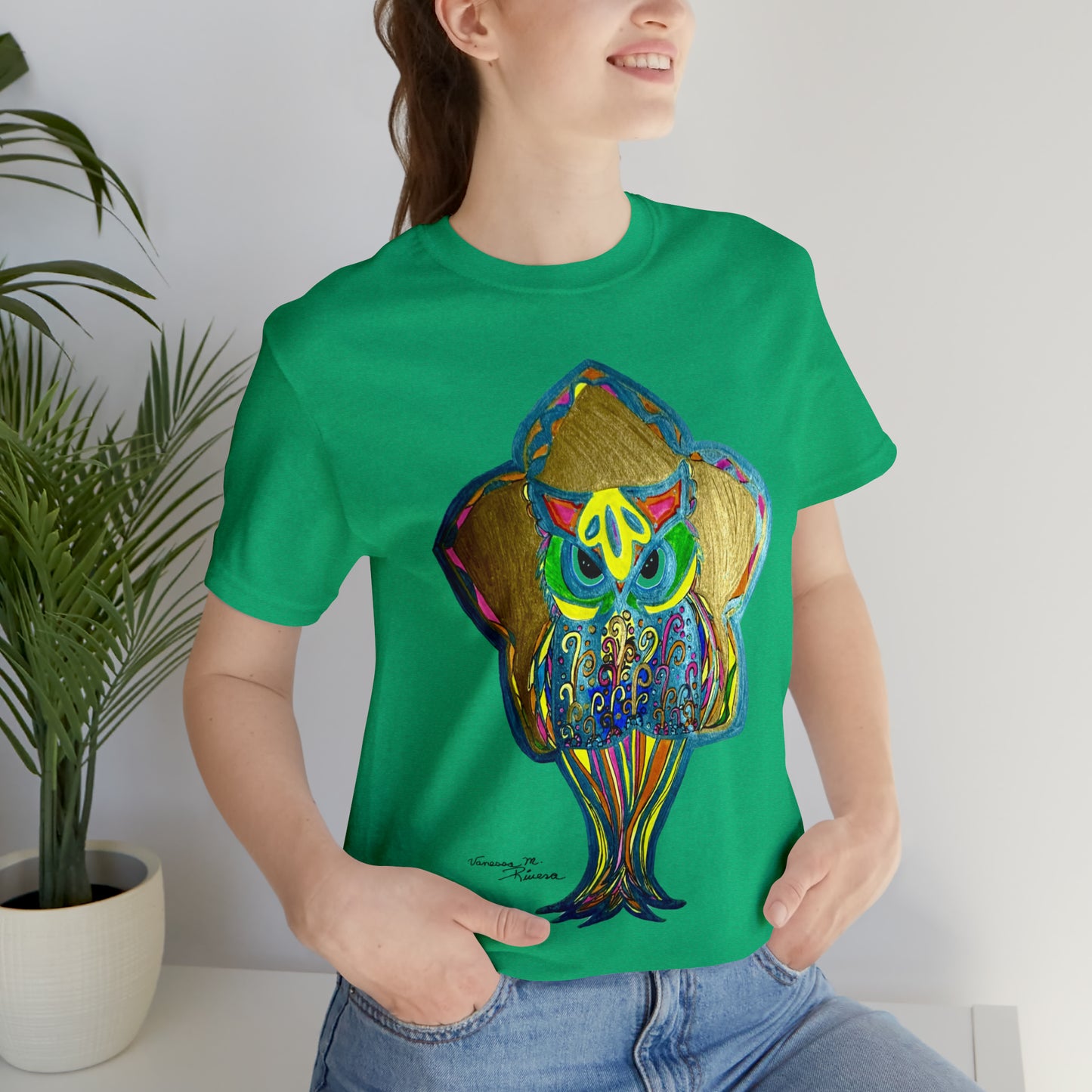 Owl - Unisex Jersey Short Sleeve Tee