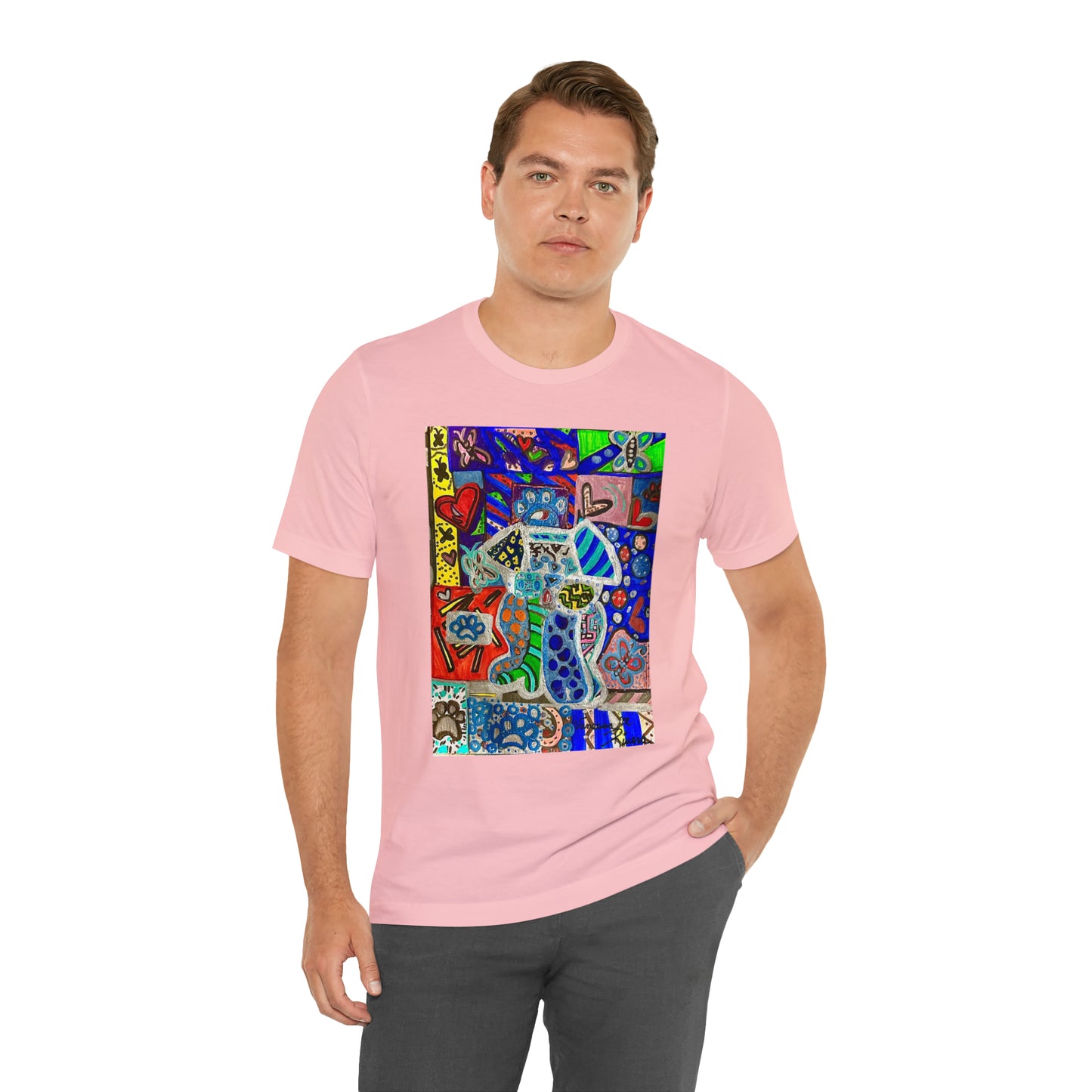 Abstract - Unisex Jersey Short Sleeve Tee