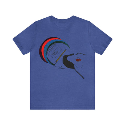 Rainbow Lady - Unisex Jersey Short Sleeve Tee