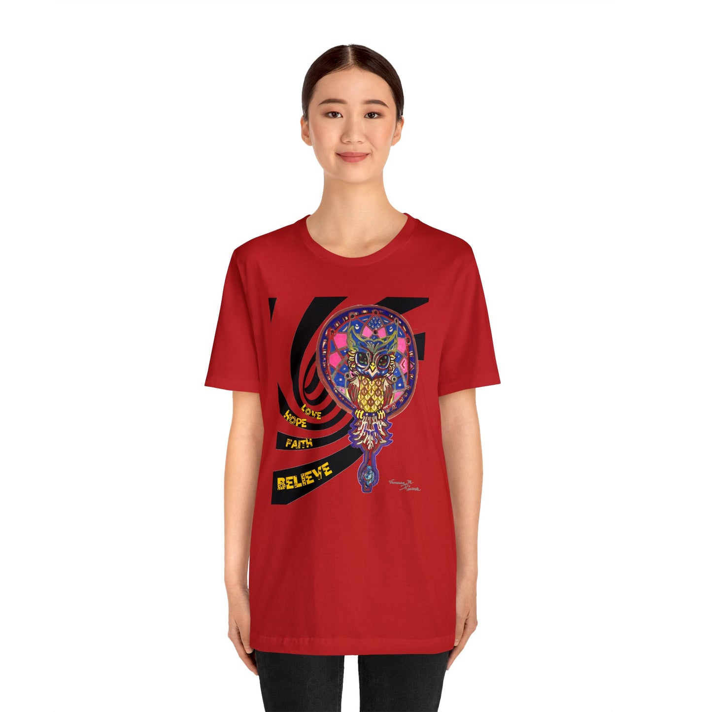 owl - Unisex Jersey Short Sleeve Tee