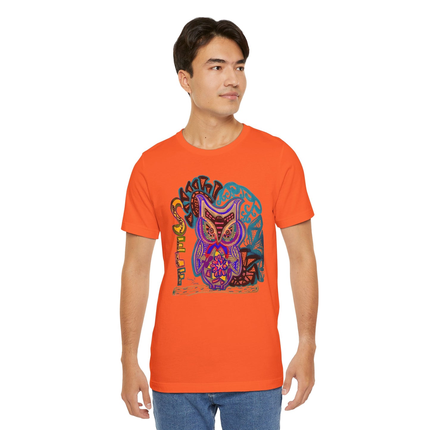 Owl - Unisex Jersey Short Sleeve Tee