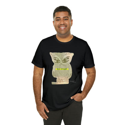 Owl - Unisex Jersey Short Sleeve Tee