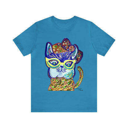 Cat - Unisex Jersey Short Sleeve Tee