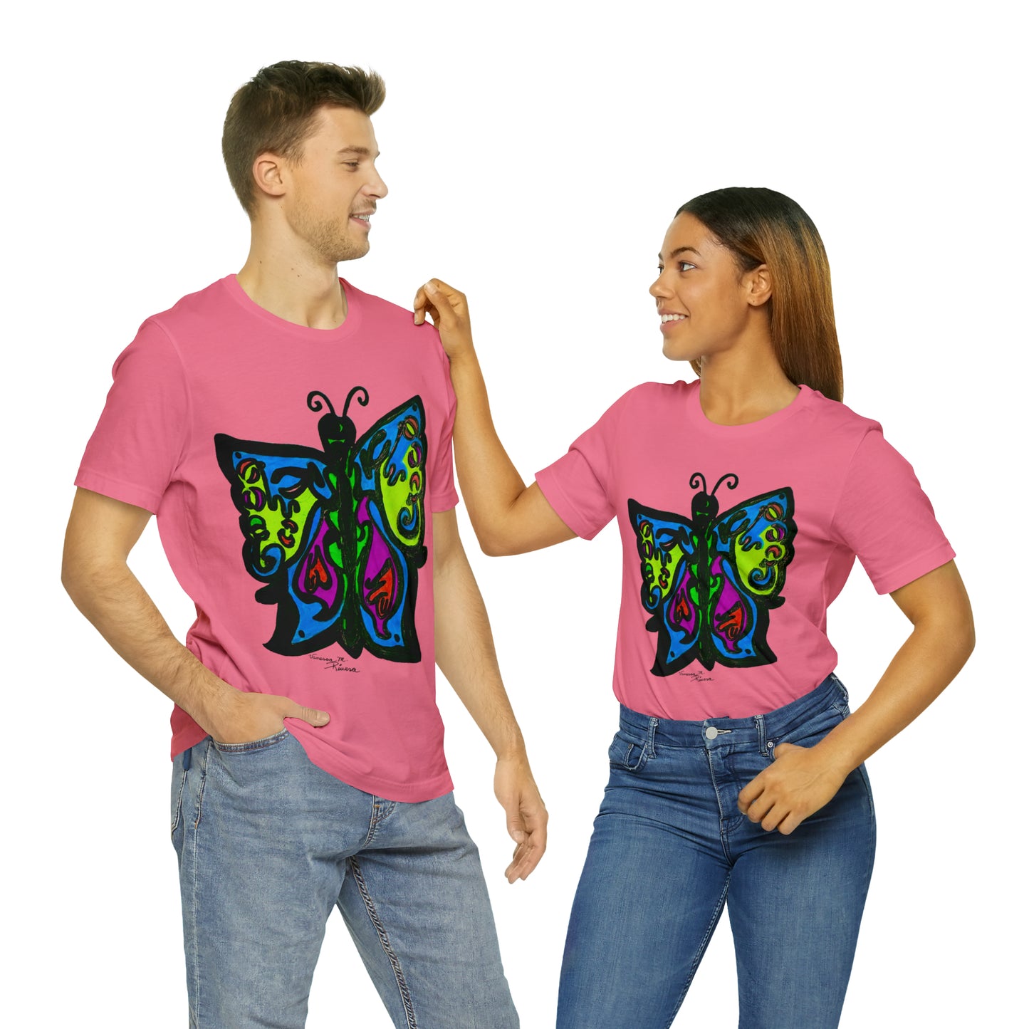 Butterfly - Unisex Jersey Short Sleeve Tee