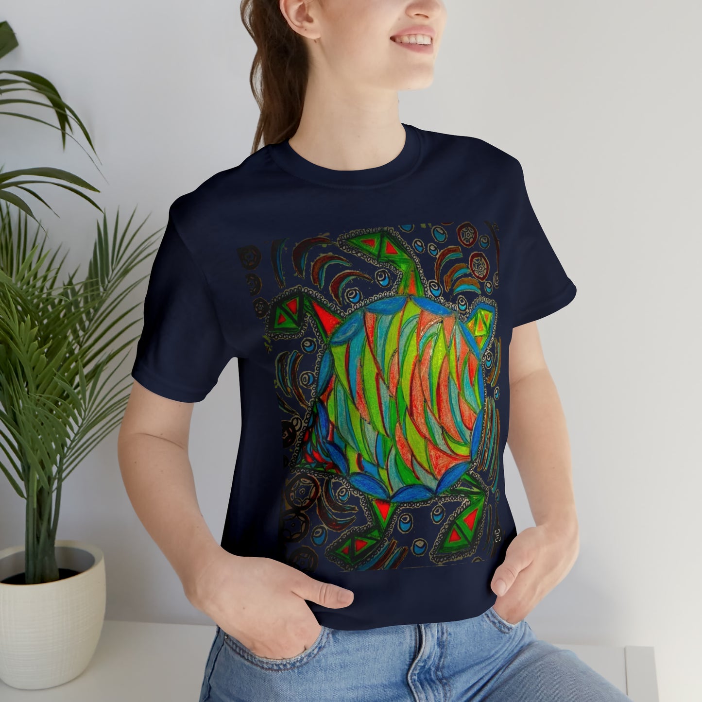 Abstract - Unisex Jersey Short Sleeve Tee