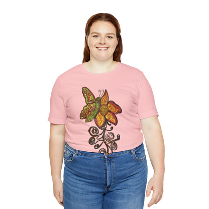 Butterfly - Unisex Jersey Short Sleeve Tee