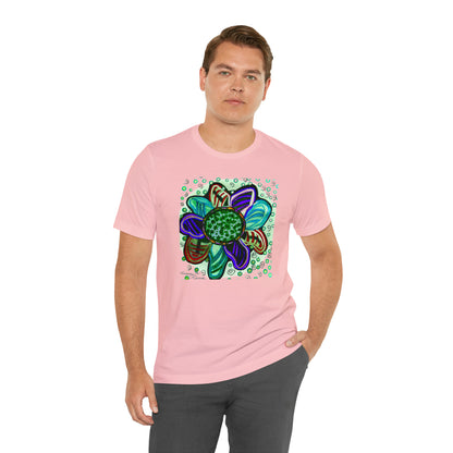 flower - Unisex Jersey Short Sleeve Tee