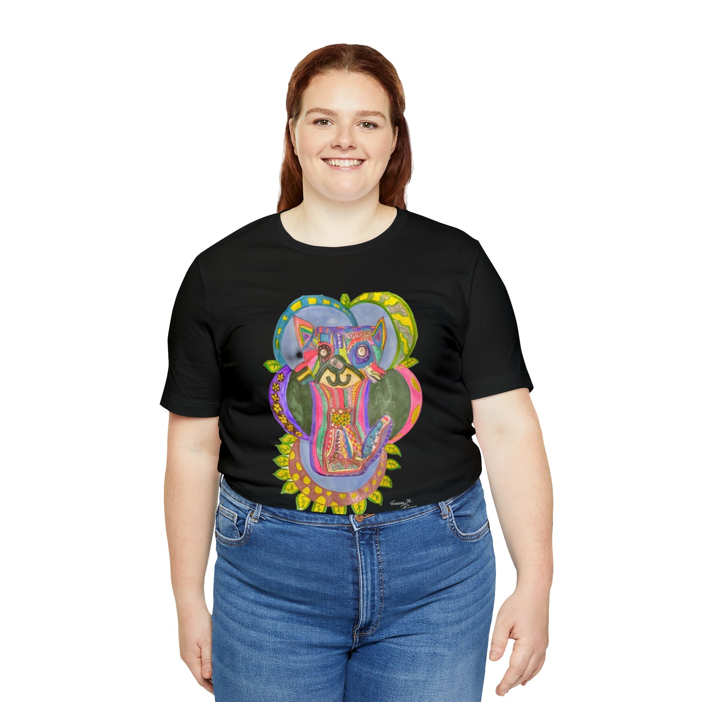 cat - Unisex Jersey Short Sleeve Tee