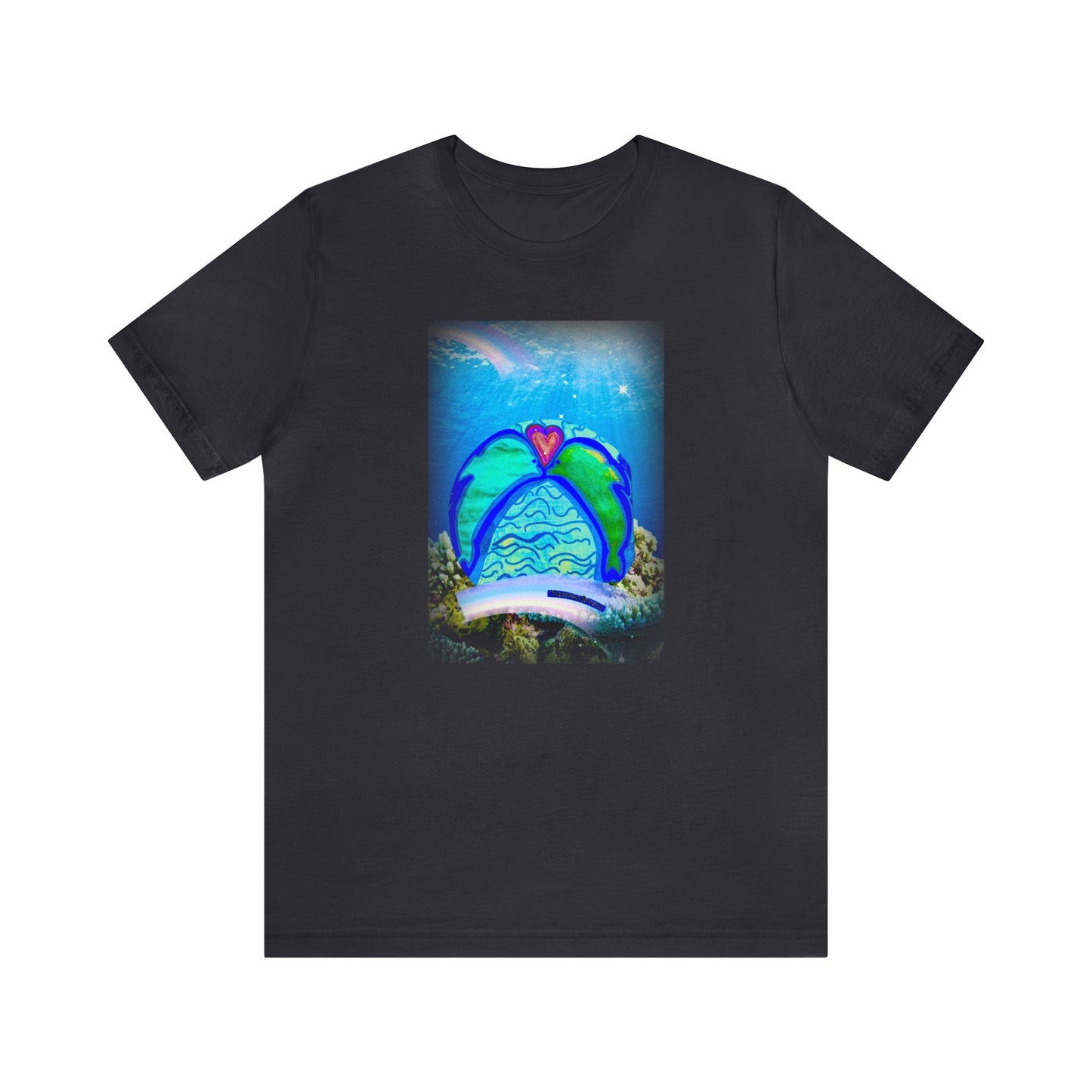 dolphin - Unisex Jersey Short Sleeve Tee