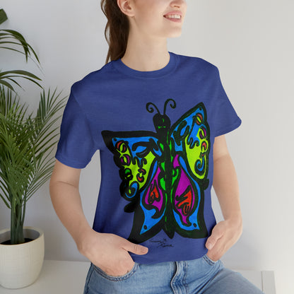 Butterfly - Unisex Jersey Short Sleeve Tee